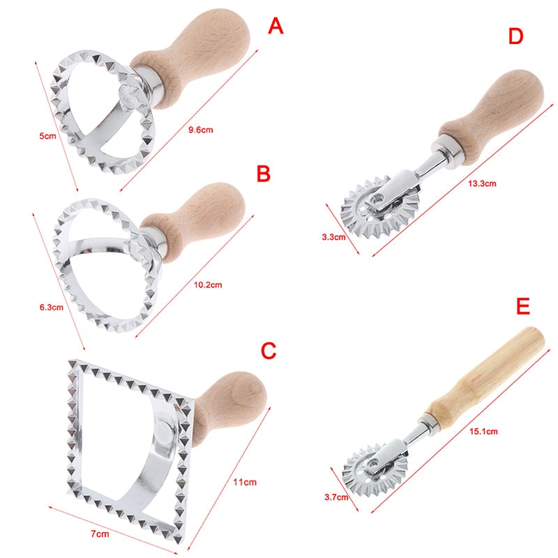 Hand-Cutting Pasta Machine & Cookie Mold