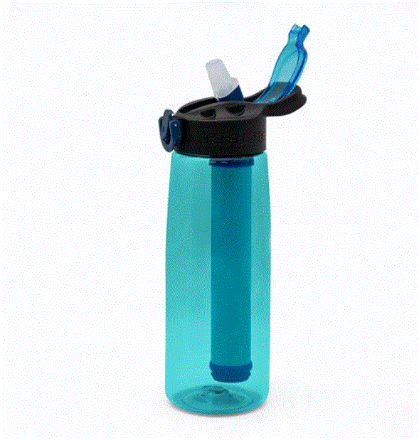 Leak-Proof Water Bottle With Filter