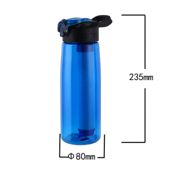 Leak-Proof Water Bottle With Filter