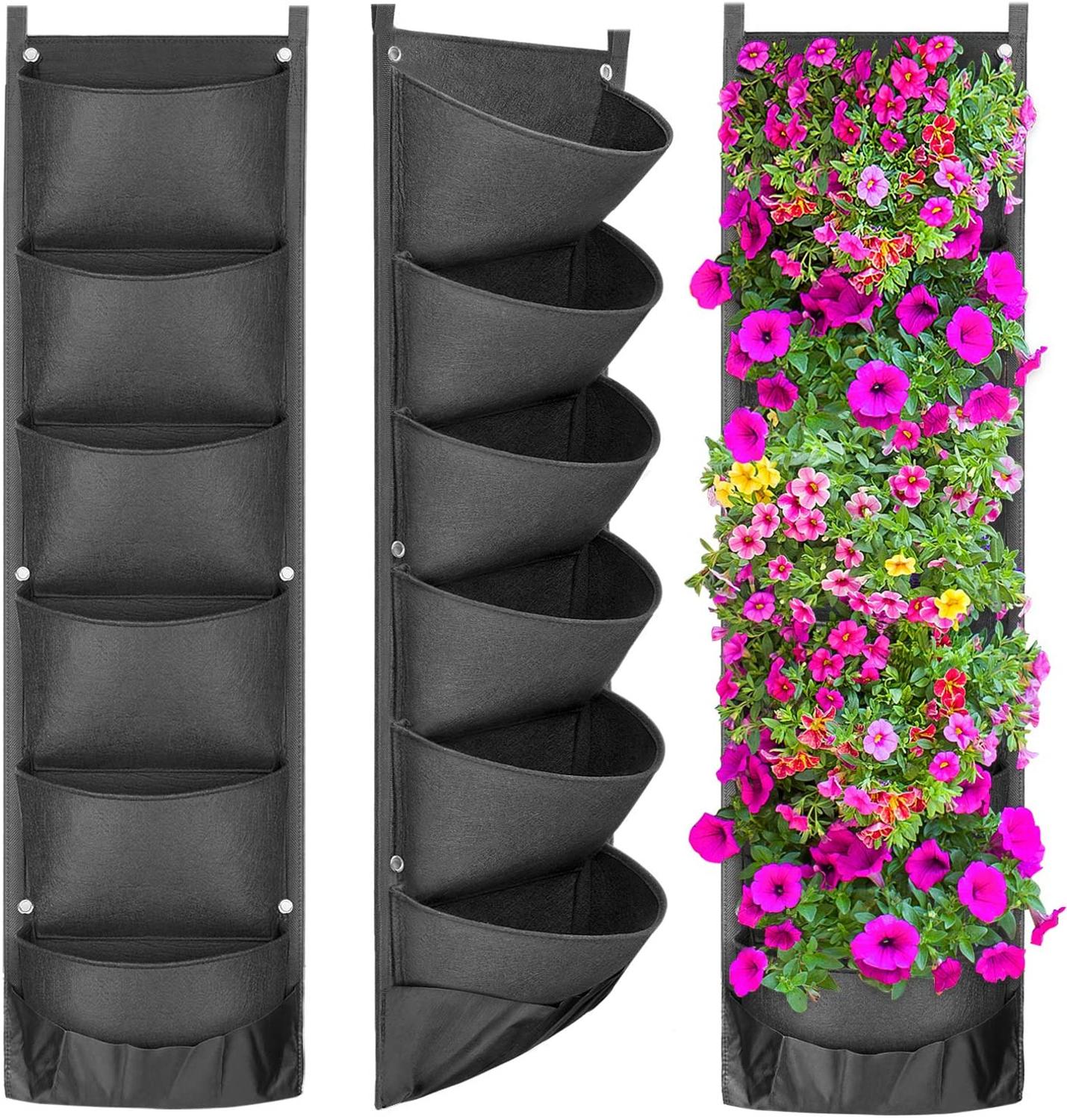 NEW DESIGN Vertical Hanging Garden Planter Flower Pots