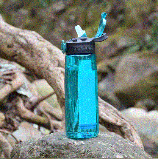 Leak-Proof Water Bottle With Filter