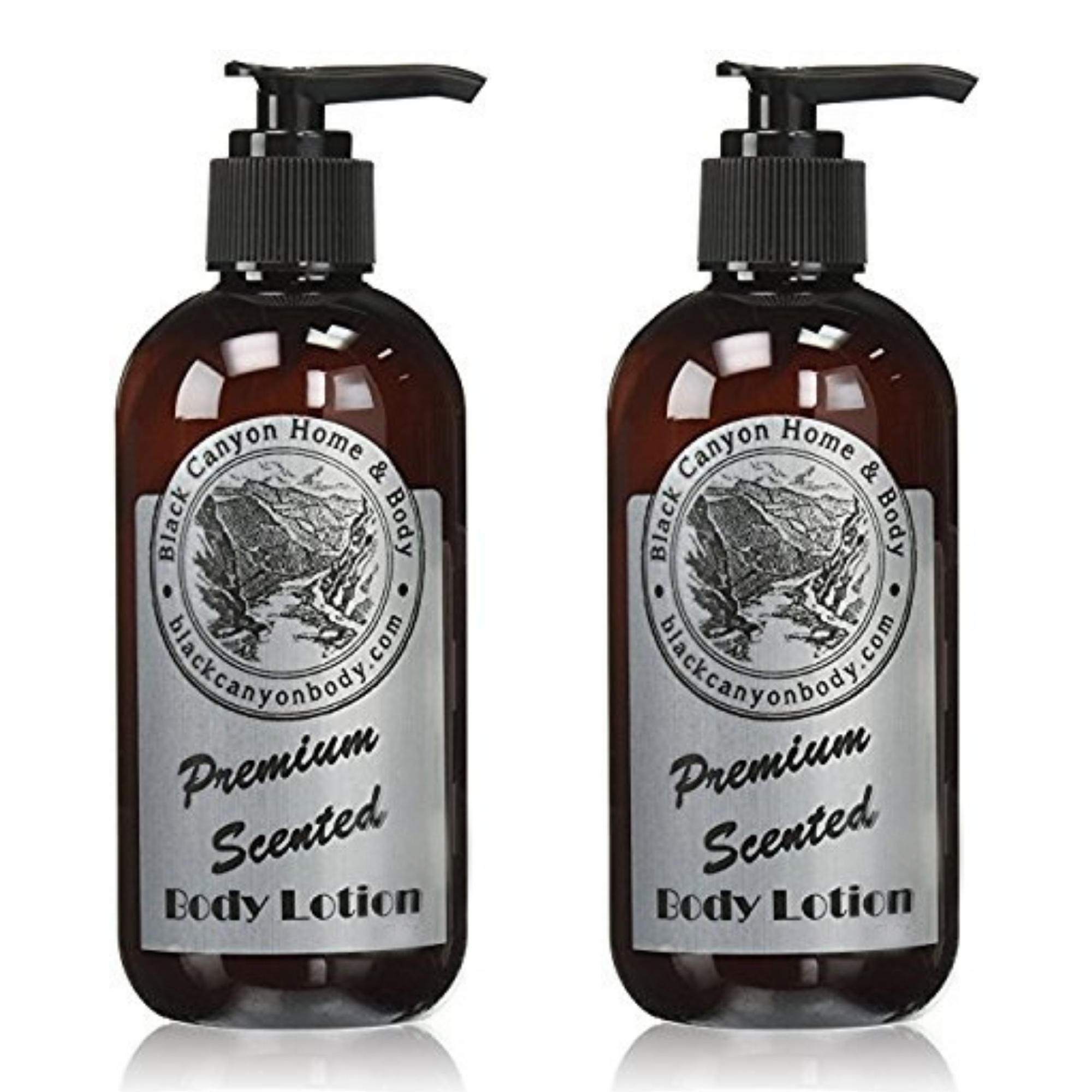 Black Canyon Chocolate Milk & Shea Scented Luxury Body Lotion With Lanolin and Jojoba Oil, 16 Oz (2 Pack)