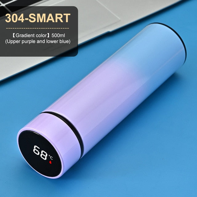 Temperature Display Smart Vacuum Flask